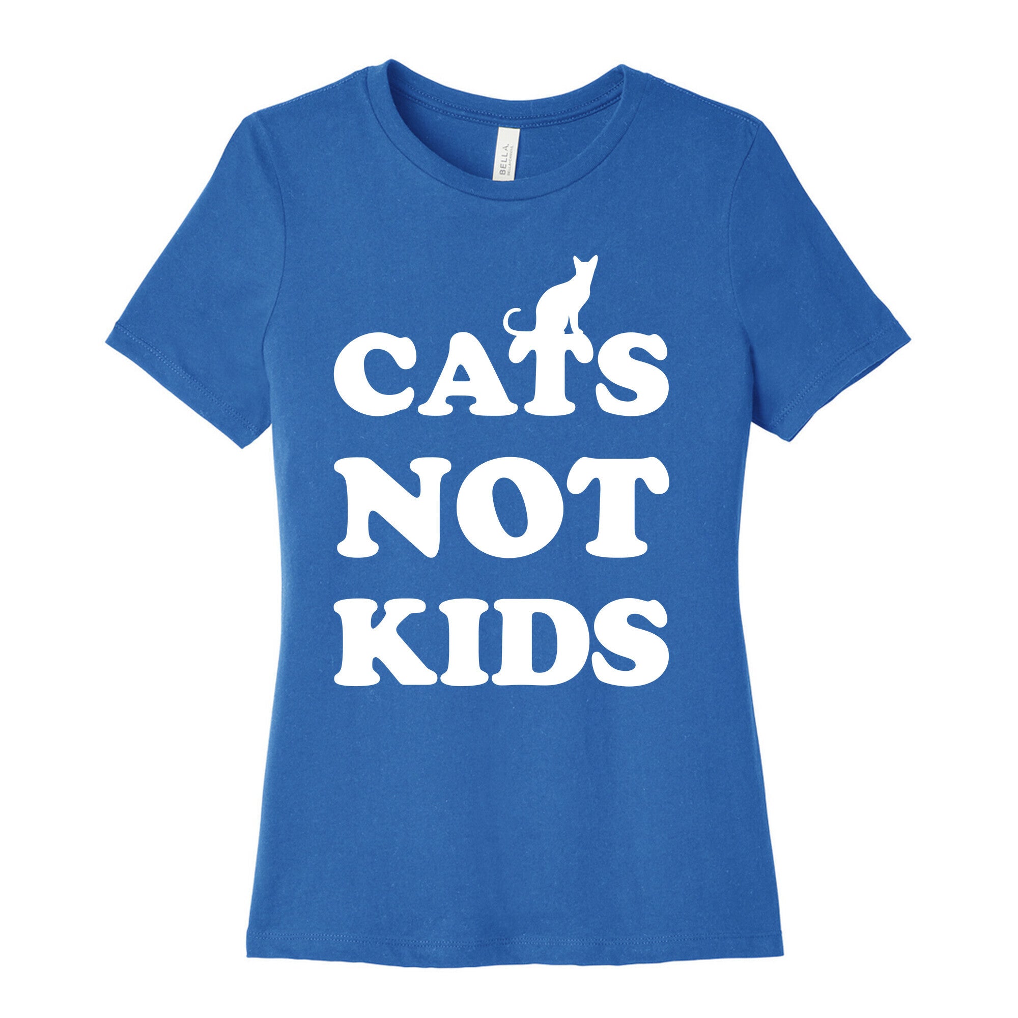 Cats Not Kids Women's Cotton Tee